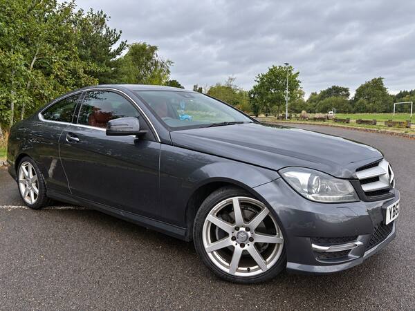 Grey Mercedes-Benz C220 CDI